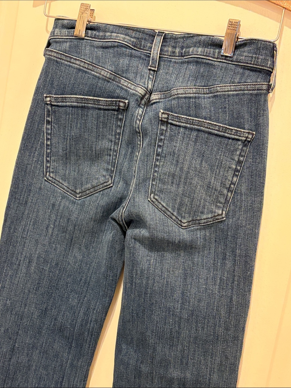 AYR The Pop High-Rise Raw Hem Jeans 27 L - Picture 6 of 9